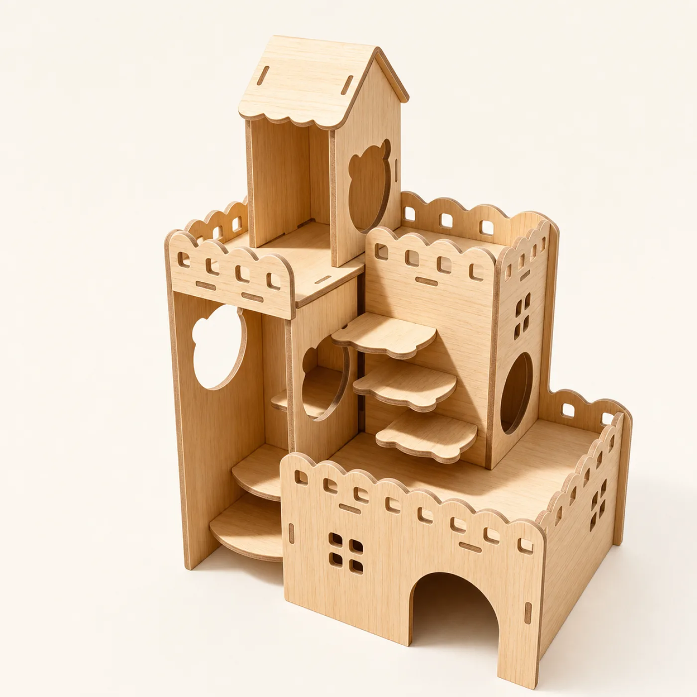 Style 5 – Wide-Base Castle House
